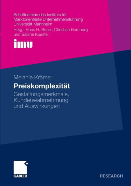 Preiskomplexität: Gestaltungsmerkmale, Kundenwahrnehmung und Auswirkungen