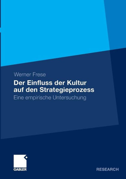 Der Einfluss der Kultur auf den Strategieprozess: Eine empirische Untersuchung