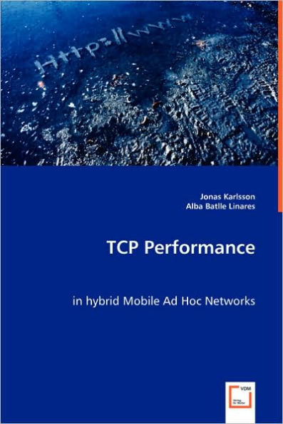 TCP Performance in hybrid Mobile Ad Hoc Networks