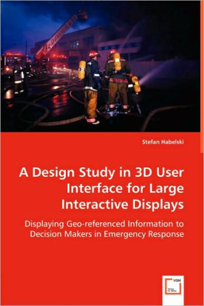 A Design Study in 3D User Interface for Large Interactive Displays