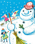 Alternative view 3 of A Treasury of Wintertime Tales. 13 Tales from Snow Days to Holidays