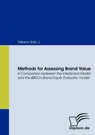 Title: Methods for Assessing Brand Value. A Comparison between the Interbrand Model and the BBDO's Brand Equity Evaluator model, Author: Tatiana Soto J