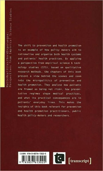 Health Promotion and Prevention Programmes in Practice: How Patients' Health Practices are Rationalised, Reconceptualised and Reorganised