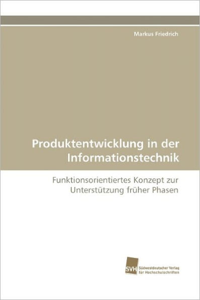 Produktentwicklung in Der Informationstechnik