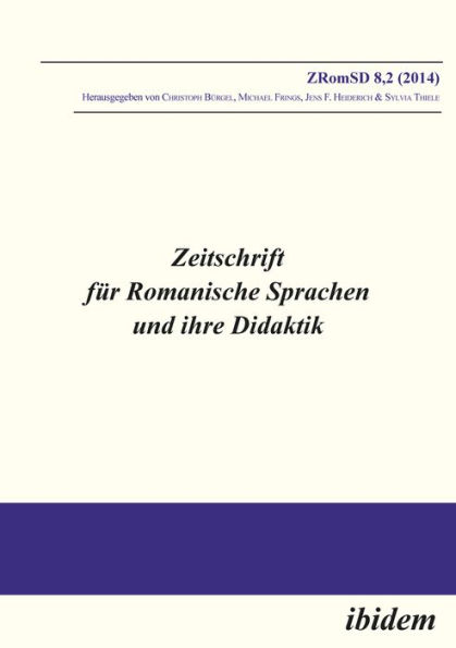 Zeitschrift für Romanische Sprachen und ihre Didaktik: Heft 8.1