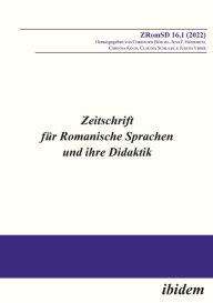 Title: Zeitschrift für Romanische Sprachen und ihre Didaktik: Heft 16,1, Author: Christoph Bürgel