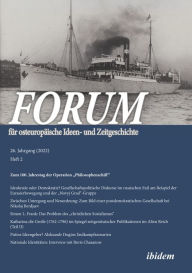Title: Forum für osteuropäische Ideen- und Zeitgeschichte: 26. Jahrgang, Heft 2 (2022), Author: Leonid Luks