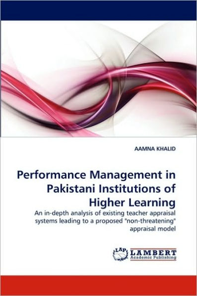 Performance Management in Pakistani Institutions of Higher Learning