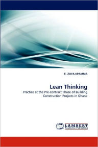 Title: Lean Thinking, Author: E. ZOYA KPAMMA