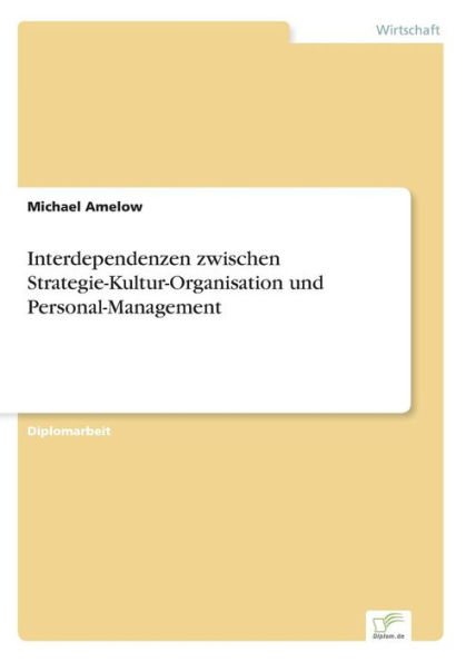 Interdependenzen zwischen Strategie-Kultur-Organisation und Personal-Management