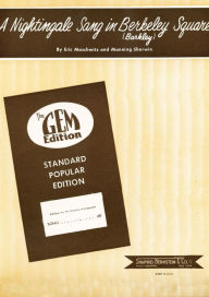 Title: A Nightingale Sang In Berkeley Square : performed by Frank Sinatra, Rod Stewart, Nat King Cole and many other artists, Popular Standard, Single Songbook, Author: Eric Maschwitz