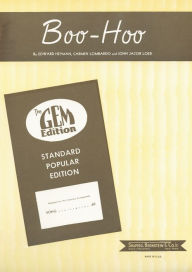 Title: Boo-Hoo: as performed by Guy Lombardo and many other artists, Popular Standard, Single Songbook, Author: Edward Heymann