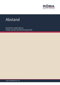 Title: Abstand: Single Songbook, Author: Gitte