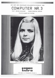 Title: Computer Nr. 3: as performed by France Gall, Single Songbook, Author: Georg Buschor