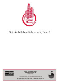 Title: Sei ein bisschen lieb zu mir, Peter: Single Songbook, Author: H. Doll