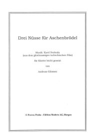 Title: Drei Nüsse für Aschenbrödel: Single Songbook, Author: Karel Svoboda