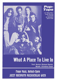 Title: What A Place to Live in, Author: Burton Richard Senior