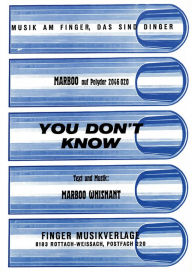 Title: You don't know, Author: Marboo Whisnant