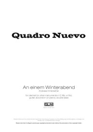 Title: An einem Winterabend: Sheet Music, Author: Andreas Hinterseher
