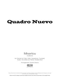 Title: Miserlou: Sheet Music, Author: Mulo Francel
