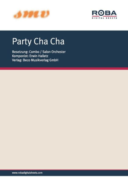 Party Cha Cha: Notenausgabe aus dem Allianz-Constantin-Film: 