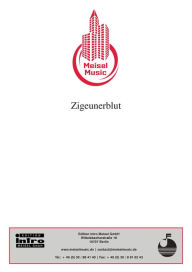 Title: Zigeunerblut: Single Songbook, Author: Peter Schaeffers