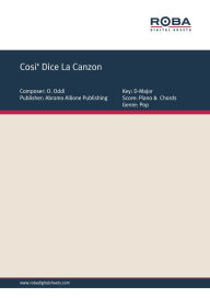 Title: Cosi' Dice La Canzon: Single Songbook, Author: O. Oddi