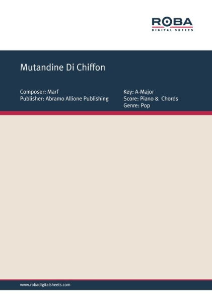 Mutandine Di Chiffon: Single Songbook