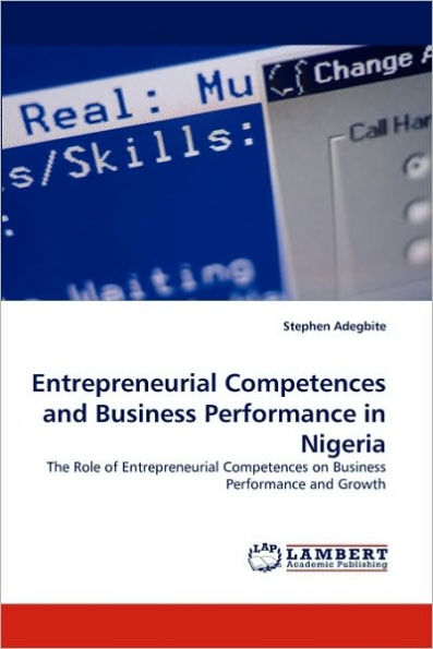 Entrepreneurial Competences and Business Performance in Nigeria