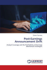 Title: Post-Earnings Announcement Drift, Author: Tomas Tomcany