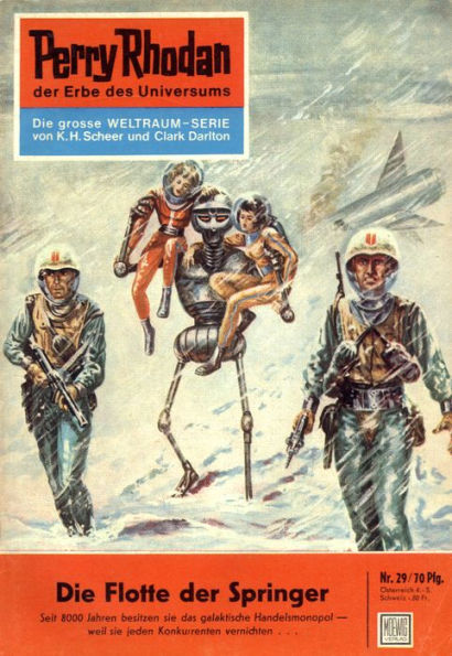 Perry Rhodan 29: Die Flotte der Springer: Perry Rhodan-Zyklus 