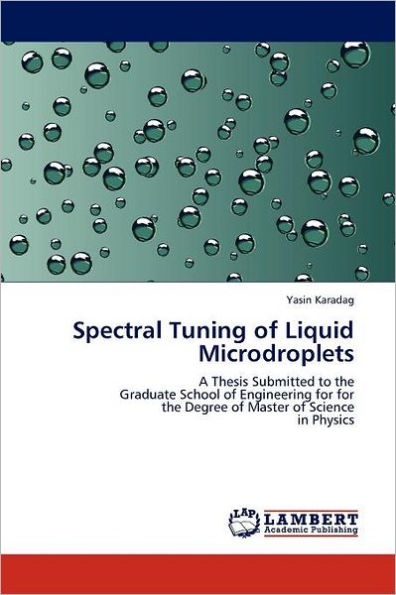 Spectral Tuning of Liquid Microdroplets
