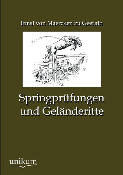 Springprï¿½fungen und Gelï¿½nderitte