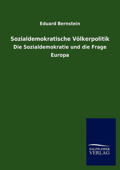 Sozialdemokratische Vï¿½lkerpolitik