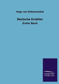 Title: Deutsche Erzahler, Author: Hugo von Hofmannsthal