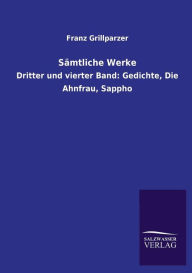 Title: Samtliche Werke, Author: Franz Grillparzer