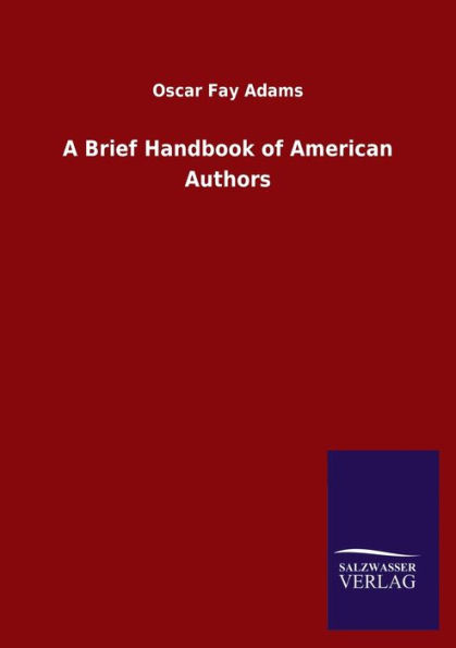 A Brief Handbook of American Authors