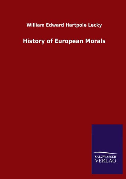 History of European Morals