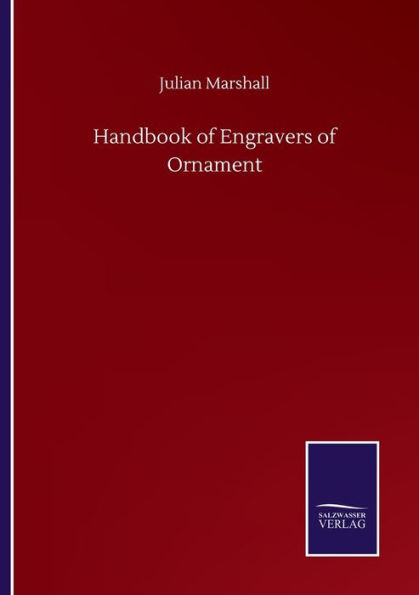 Handbook of Engravers Ornament