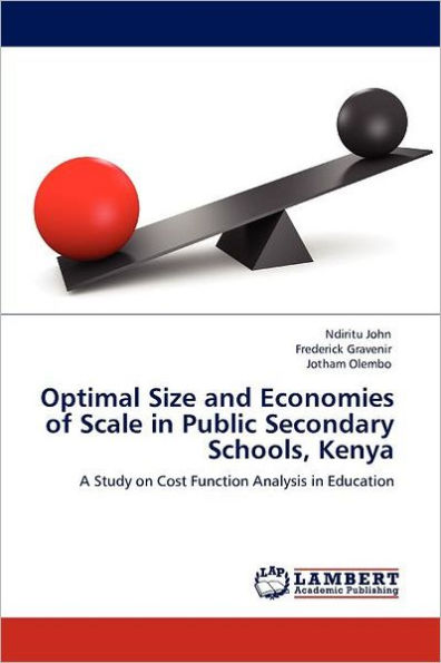 Optimal Size and Economies of Scale in Public Secondary Schools, Kenya