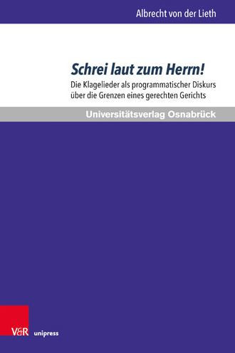 Schrei laut zum Herrn!: Die Klagelieder als programmatischer Diskurs uber die Grenzen eines gerechten Gerichts