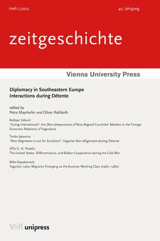 Diplomacy in Southeastern Europe: Interactions during Detente