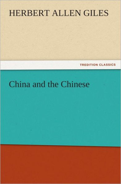 China and the Chinese