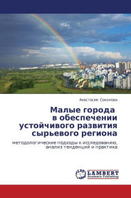 Title: Malye Goroda V Obespechenii Ustoychivogo Razvitiya Syr'evogo Regiona, Author: Sokolova Anastasiya