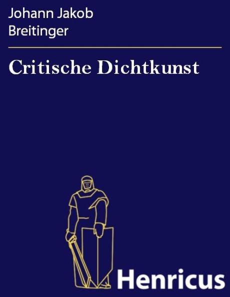 Critische Dichtkunst