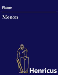 Title: Menon : (Menôn), Author: Plato