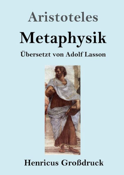 Metaphysik (Groï¿½druck)