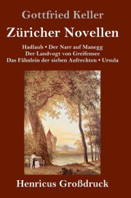 Title: Züricher Novellen (Großdruck), Author: Gottfried Keller