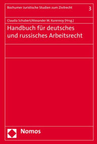 Title: Handbuch fur deutsches und russisches Arbeitsrecht, Author: Isidor Segal Mbbch PhD Fracp Frcp(london)