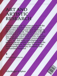 Title: Art and Artistic Research/Kunst Un Kunstlerische Forschung, Author: Corina Caduff